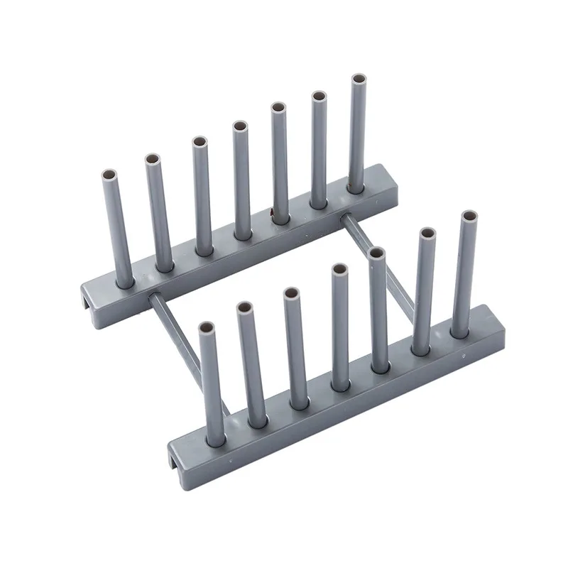 Kitchen bowl rack plastic tray lid rack household storage leachate rack removable tray sponge holder