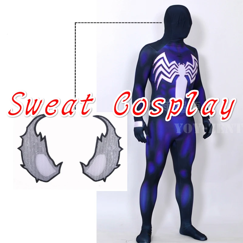 High Quality Newest Venom Cosplay Costume Purple Venom Spiderman