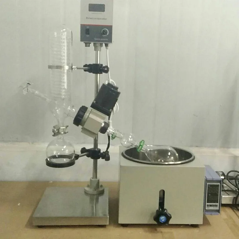 RE201D 1L small mini Lab supplier glass rotary evaporator vacuum