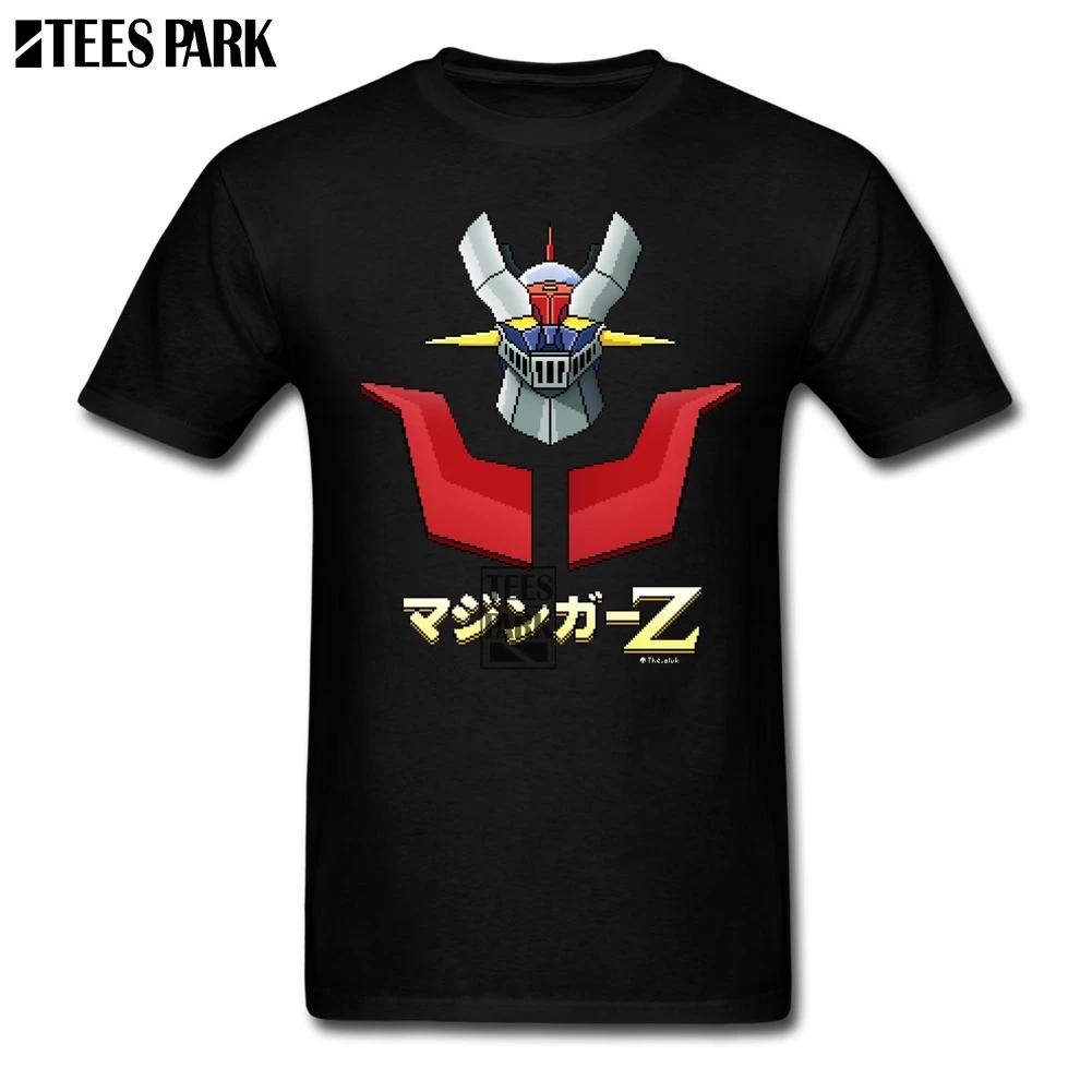 

Mazinger Z T Shirt Sale Men's Cotton Short Sleeve T-Shirt Oversize Style Men's Funny Printed Tees Japan Anime Summer Cartoon