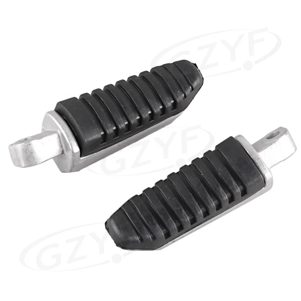 Rear Passenger Foot Pegs Footrests for Hayabusa GSX1300R GSX650F GSX1400 V-Strom 650 1000 DL650 DL1000 Black