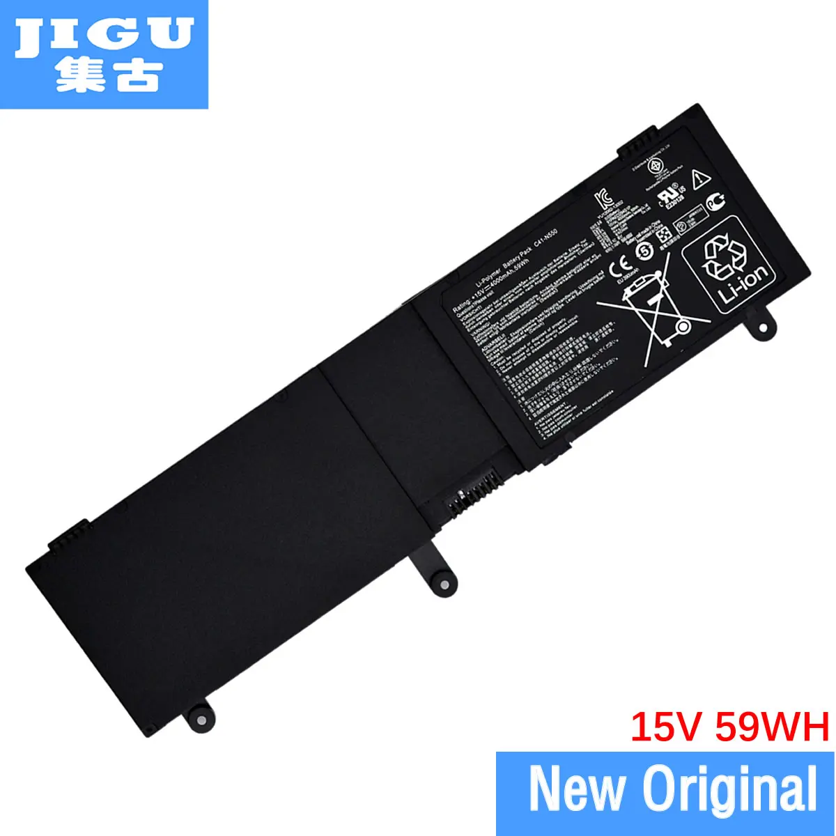 JIGU laptop battery C41-N550 FOR ASUS G550 G550J G550JK G550JK4700 N550JK N550JV ROG G550 ROG G550J ROG G550JK Series JIGU laptop battery C41-N550 FOR ASUS G550 G550J G550JK G550JK4700 N550JK N550JV ROG G550 ROG G550J ROG G550JK Series