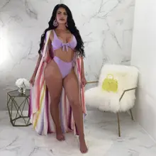 Сексуальный женский с бантом мягкий пуш-ап бюстгальтер бикини набор купальник Бразильский купальный костюм танкини купальники пляжная одежда женщин