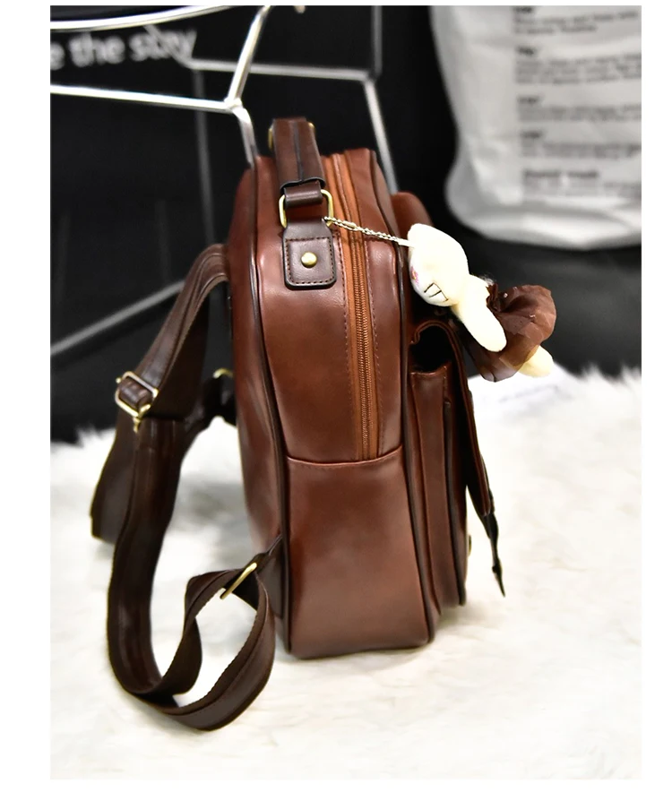 2017 New Wemen Bag Summer Vintage Vintage London Backpack Wemen Korean Style Simple Joker Student School Bag Girl Travel Bag06