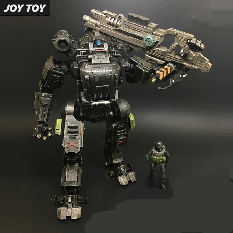 

1/27 JOYTOY action figure Black ZEUS MECHA mech figure collection model birthday present gift Free shipping