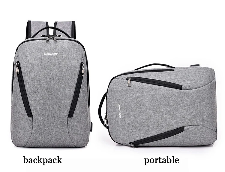 SUUTOOP Противоугонный рюкзак USB зарядка Мужской рюкзак для ноутбука для подростков водонепроницаемый тонкий бизнес Mochila рюкзак для путешествий