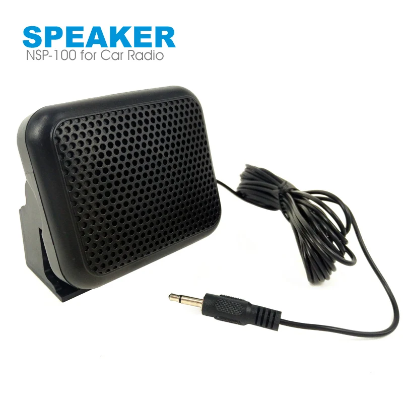 Мини динамик Eexternal для Yaesu Kenwood Icom Motorola мобильное радио рация автомобиля|walkie