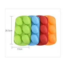 Горячая DIY пасхальное яйцо-образный силиконовый инструмент плесень новая форма