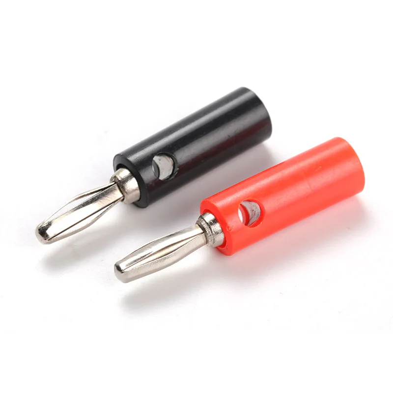 Head Outer Diameter 4mm Plastic Outer Diameter 8.5mm Total Length 38mm Banana Plug Lantern Connector Jack Four-Page Test Plug