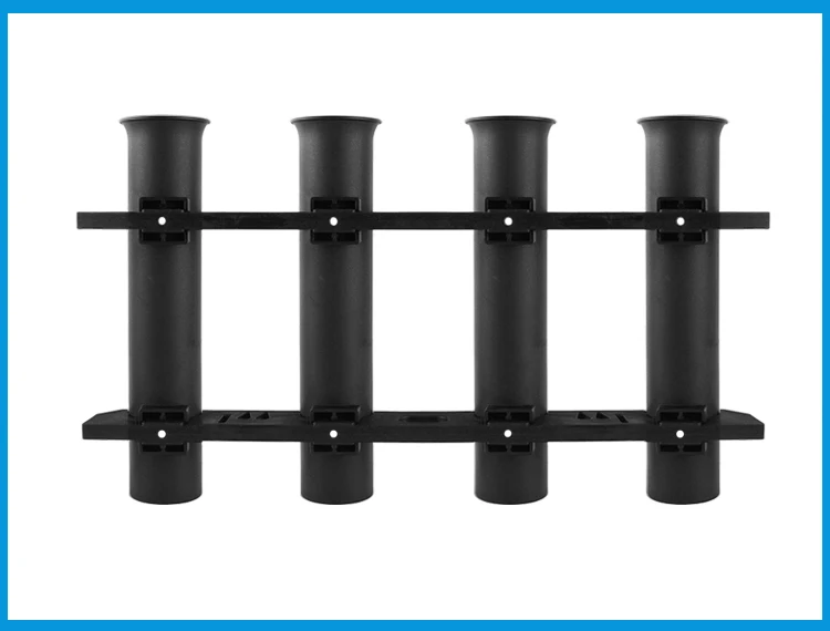 Vara de Pesca Haste de Pesca Suporte de Montagem Plástico Pólo Titular Portátil Leve Fiação Acessórios Tubo Durável Soquete Rack Abs Mod. 1204900 8 High Quality Esporte e Lazer