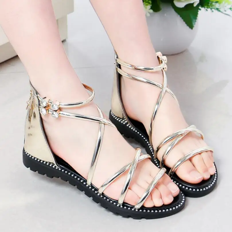 

Hot Children Soft Leather Kids Sandals Baby Beach Sandals Closed Toe Toddler Boys Shoes Fashion Summer Shoes