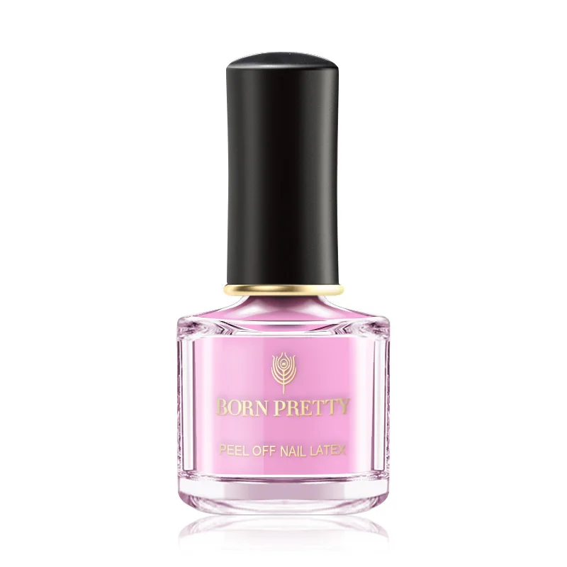 Nail Latex 4 От BORN PRETTY-1 бутылка лак для стемпинга 6 пилка для ногтей Стикеры для ногтей печать лак Декоративный Лак для ногтей 71 Цвета - Цвет: Nail Latex 4