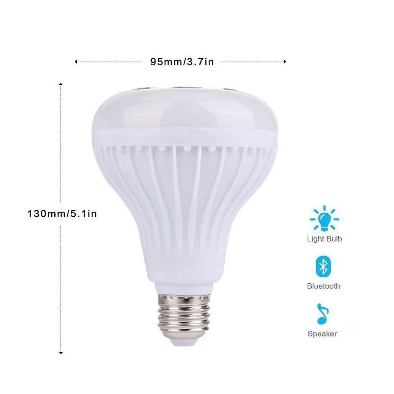 LED Bluetooth Music Speakers Bulb JTFL248 RGB (10)