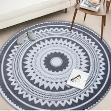 Coxeer напольные коврики противоскользящие износостойкие круглые входные двери коврик для ванной комнаты ковер для дома ванная комната