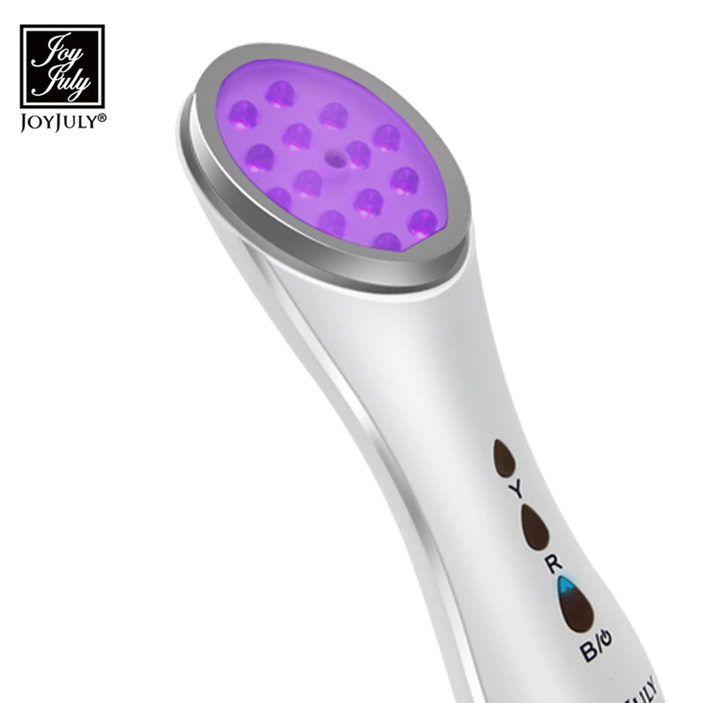 

JOUYJULY BlackhAcne phototherapy instrument Acne photo acne whitening repair red light blue yellow charging sterilization beauty