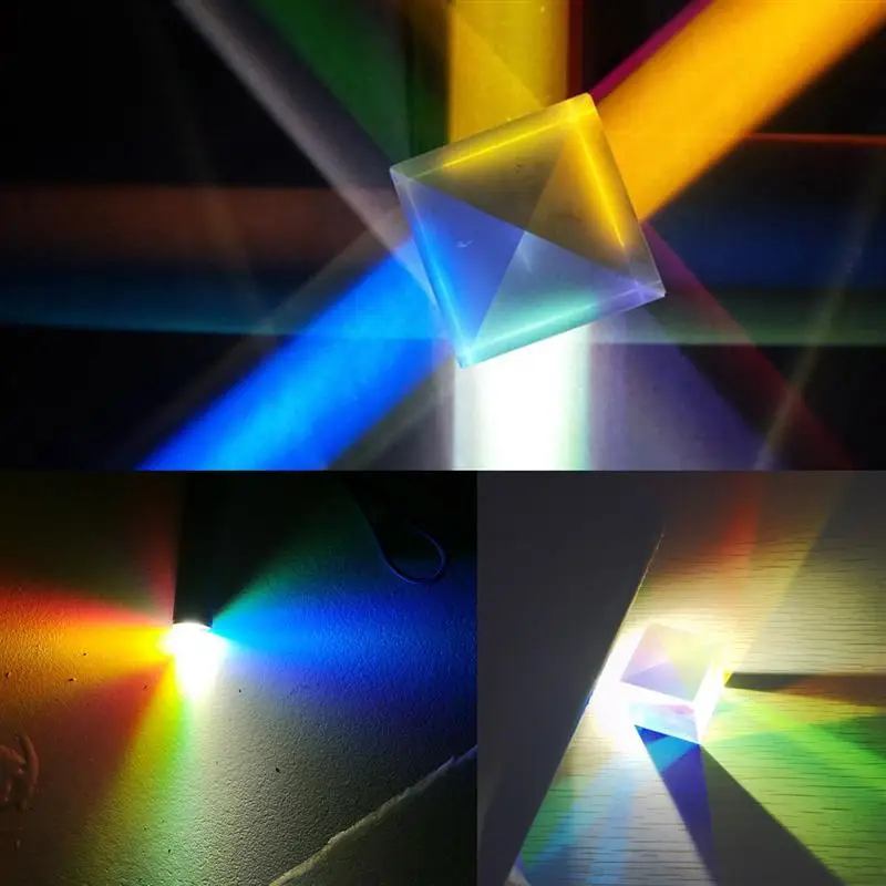 20*20*17mm K9 Physical Experiments and the projector X-Cube Prism Lens