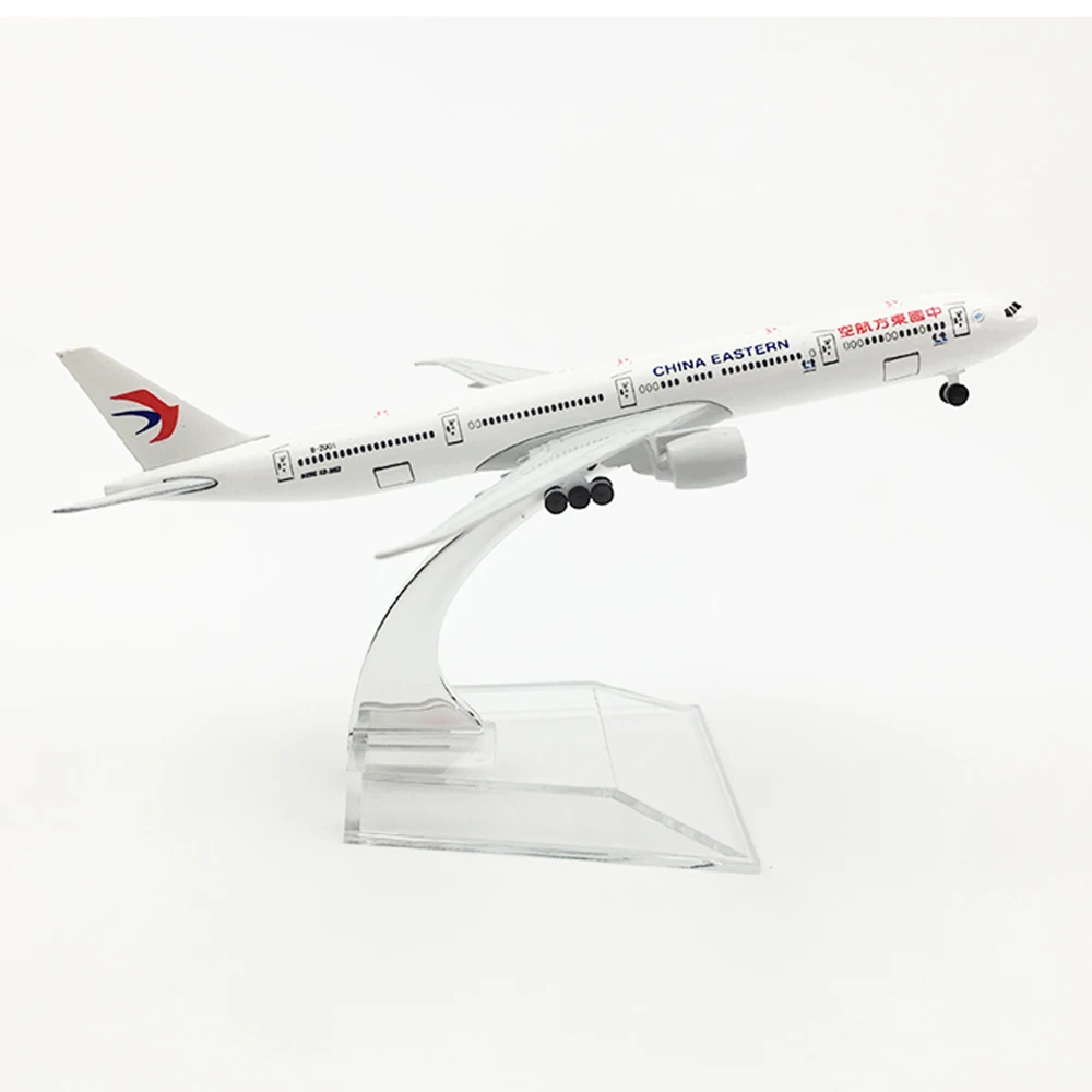 1/500 масштаб самолета Boeing 777 с шасси China Eastern Airlines 15 см сплав самолет B777 модель игрушки Детский подарок коллекция