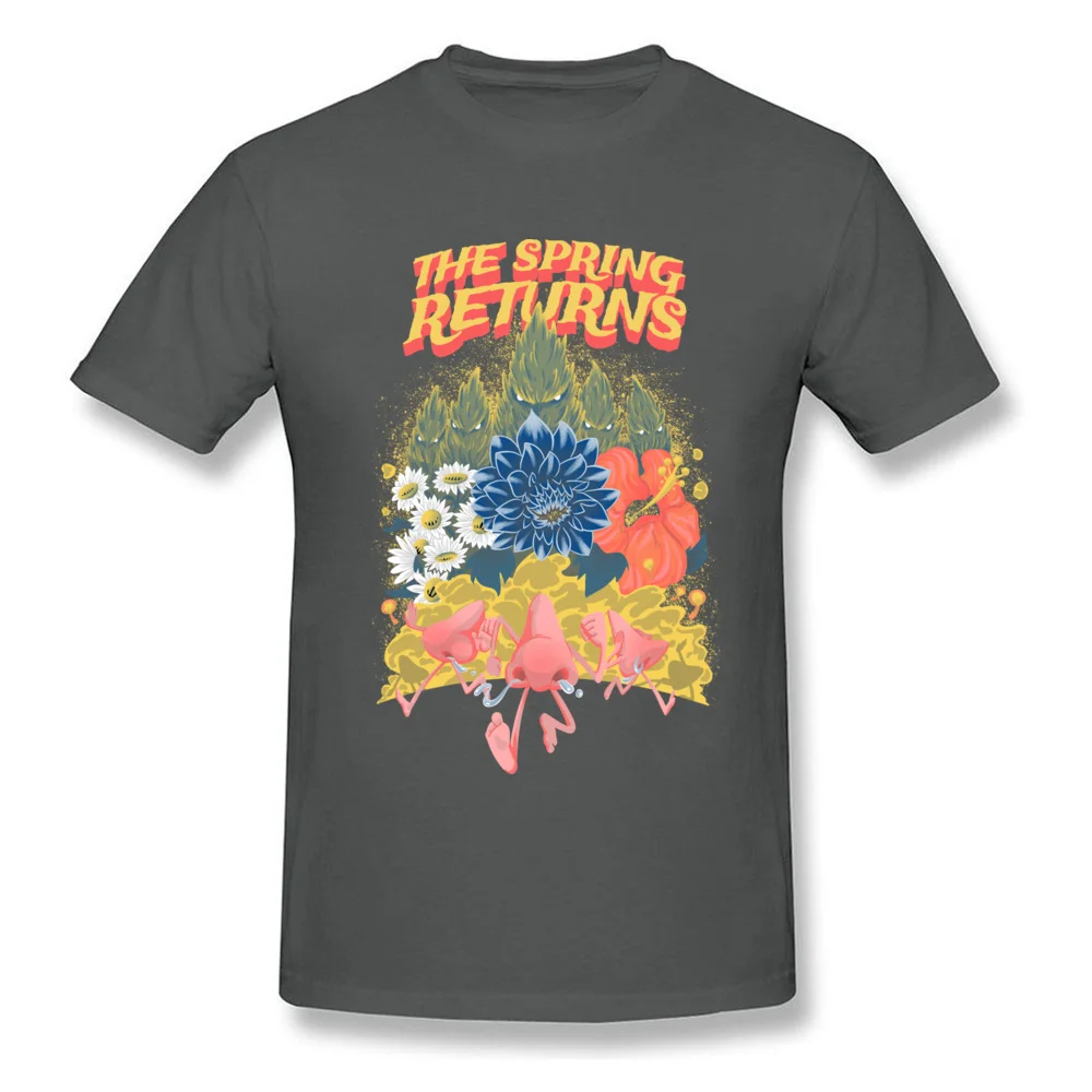 The Spring Returns T Shirt Crazy Short Sleeve Brand New Round Neck All Cotton Tops Shirt 3D Printed Tops T Shirt for Men Summer The Spring Returns carbon