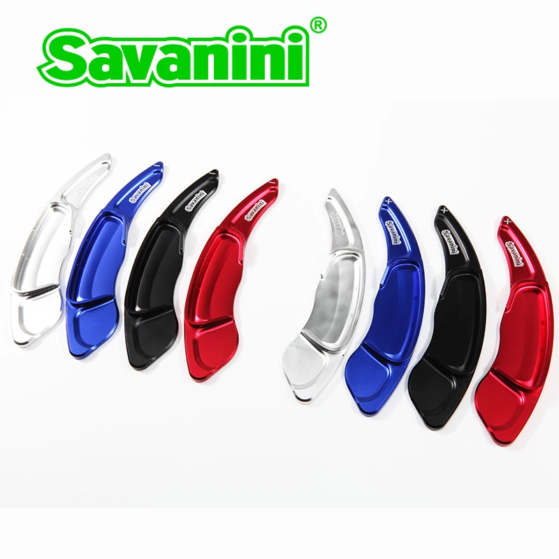 Алюминиевое весло переключения передач на руль Savanini удлинитель для Smart Fortwo и Forfour