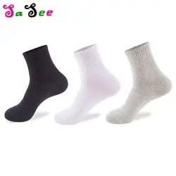 1 пара Горячая Мода унисекс милые Полиэстеровые носки мужские однотонные носки мужские Meias подарки для мужчин s случайные цвета