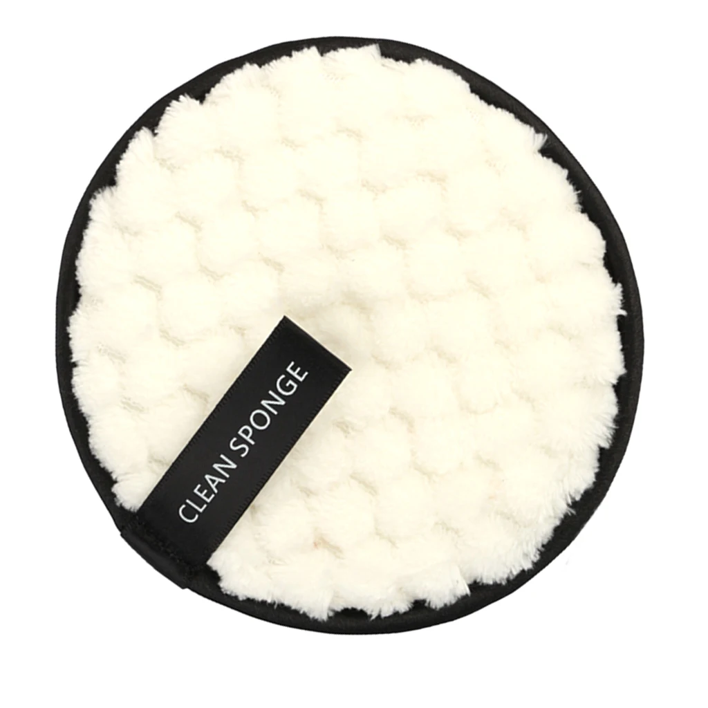 Face makeup puff Skin Care Facial Clean Wash Puff Face Sponge Cleansing Pads with Hang String Soft Material Face Puff