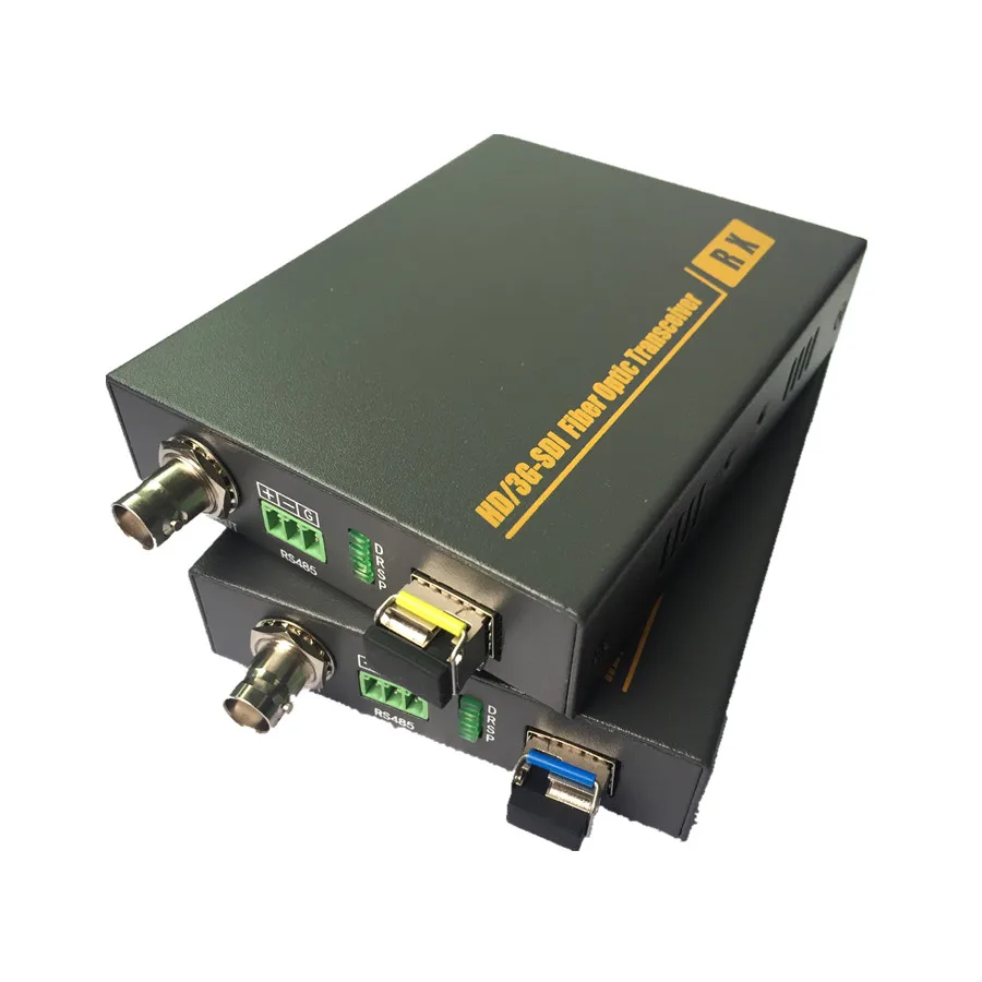 Zy stf501 HD SDI BNC fibra media converter 3G Волокно оптический передатчик видео ресивер удлинитель
