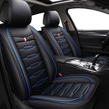 

PU Leather Cartoon auto seat covers for honda accord 7 8 avancier city civic 5d crossfit of 2018 2017 2016 2015