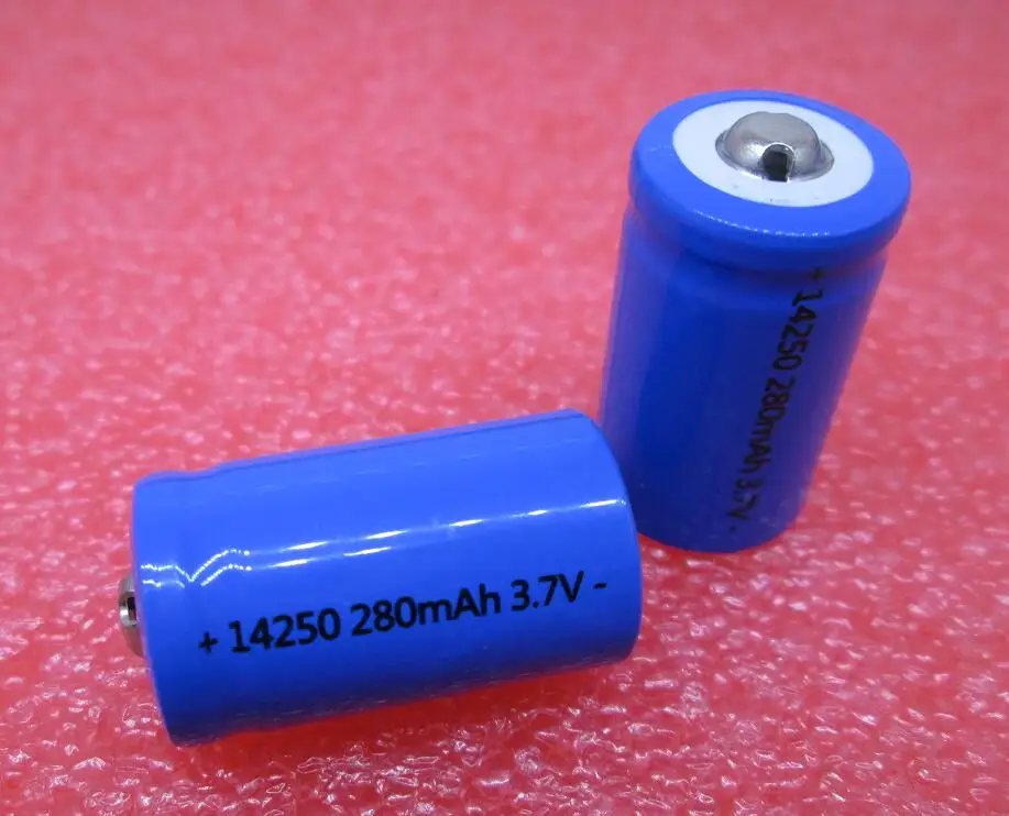 Новая батарея ER14250 LS14250 ER14250H 1/2AA 3,6 V/3,7 V 14250 280mah литий-ионная аккумуляторная батарея(6 батарей+ 1 зарядное устройство