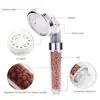 Colorful LED Anion Shower SPA Shower Head Pressurized Water Saving Temperature Control Colorful Light Handheld Big Rain Shower ► Photo 3/6