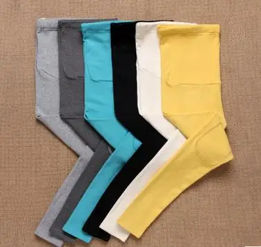 New arrival spring Pregnant women Pants maternity patch Leggings cotton pregancy women solid grounding long pants SH-W99JYF