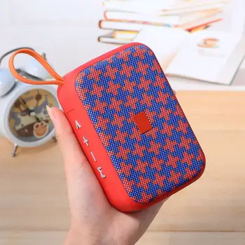 

Buy it Hot Sale New Item Mini Portable Square TWS Bluetooth Speaker Colorful LED Music Player support TF Card USB flash drive