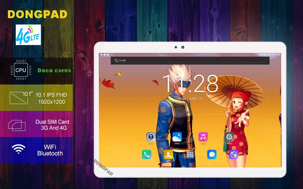 tablet pc 10.1 inch deca android