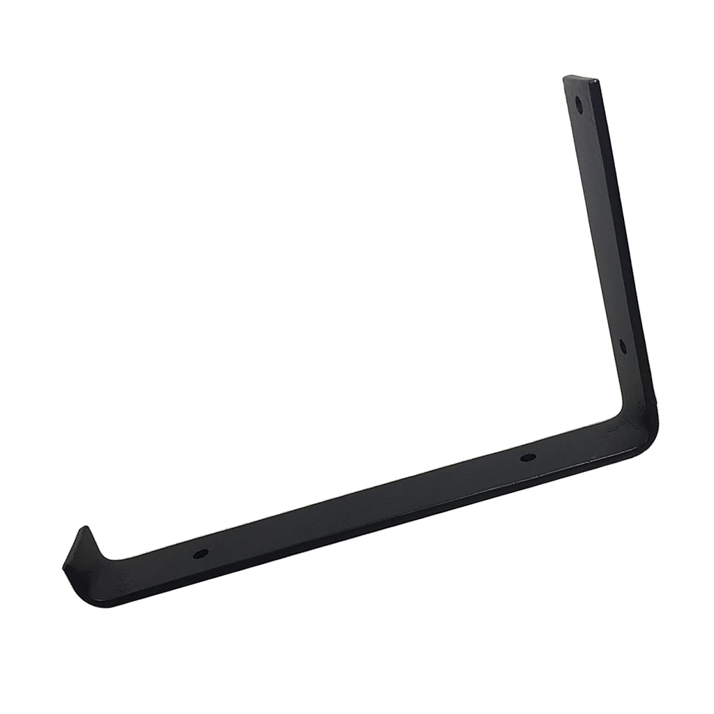 Rustic Industrial L Bracket Wall Hanger Shelf Rack Bookshelf  Holder Hardware for Home Office Kitchen, Rust Oil Free