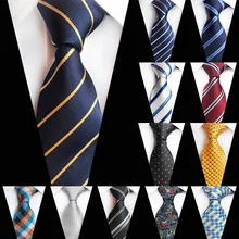 New 8cm Striped Dark Tie Business Casual Silk Luxury Mens Neck Ties Wedding Party Neck Tie Formal Dress Neck Tie tie neck smock gingham dress