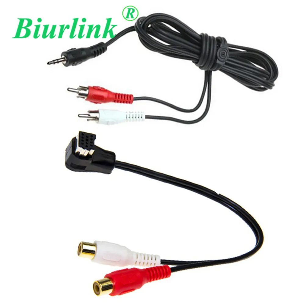 Biurlink RCA Line In Cable Adapter for Pioneer IP BUS IN CD Changer ...