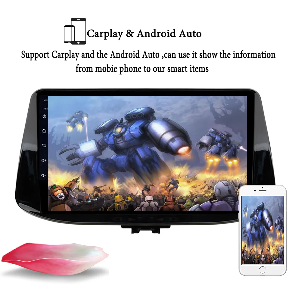 Excellent Android 9.1 Car dvd player for Hyundai I30 2017 2018 2019 Car Radio gps navigation stereo DSP RGB Carplay multimedia Video Audio 5