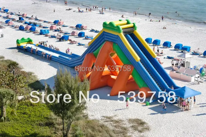 

Factory direct inflatable trampoline, inflatable slides, inflatable fun city.KY-134