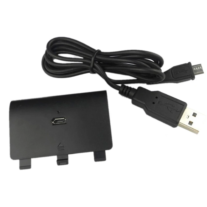 

2019 New NI-MH 2400MAHCharger Kit Rechargeable Battery Pack + USB Cable For Xbox One