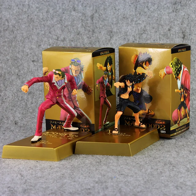 Best Price 2pcs/lot One piece Luffy Gild Tesoro PVC Action Figures Collection Model Toys For Birthday Gift Best Price 2pcs/lot One piece Luffy Gild Tesoro PVC Action Figures Collection Model Toys For Birthday Gift