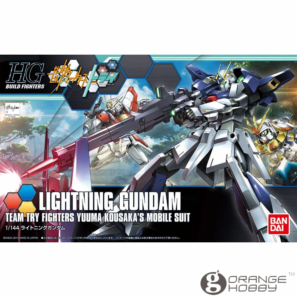 Ohs Bandai Hg Build Fighters 0 1 144 Lightning Gundam Mobile Suit Assembly Model Kits Model Kit Assembly Modelkit Model Aliexpress
