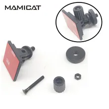 Novo Simples 360 Graus de Giro Titulares DVR Câmera Do Carro de Montagem 3 M Adesivo Titular GPS Titular Suporte dvr Frete Grátis