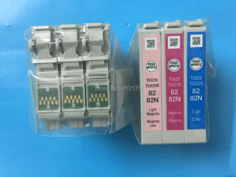 Картриджи для принтеров Epson RX560/RX590/RX610/RX615/RX690/R270/R290/R295/R390 чернильный картридж 82N|ink