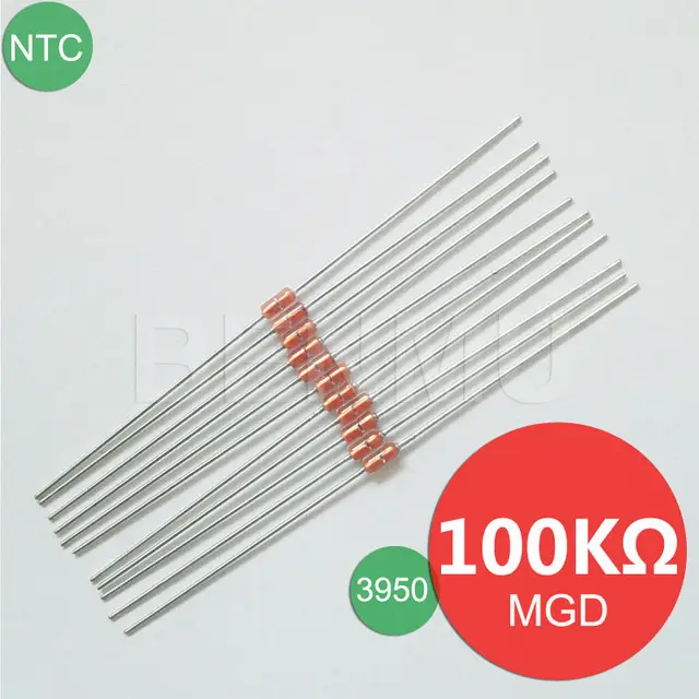 MGD18 100K 1 3950 UL Diode NTC Variable Thermal Resistor Thermistor Of Temperature Measurement Controller MGD18 100K 1 3950 UL Diode NTC Variable Thermal Resistor Thermistor Of Temperature Measurement Controller