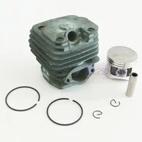 Engine Motor Piston Kit 45mm Bore For Chinese 5200 52cc Chainsaw Kiam Silverline 1