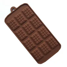 12 даже силиконовые формы для шоколада 3D DIY помадные формы конфеты бар украшения торта инструменты форма мыла аксессуары для выпечки