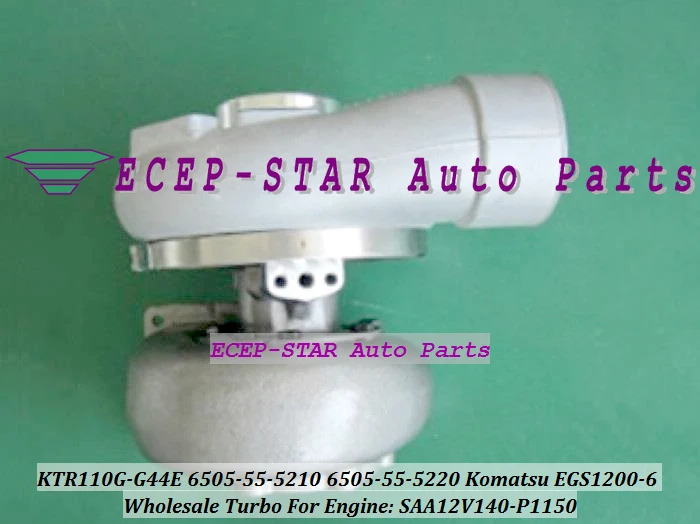 KTR110G 6505-55-5220  6505-55-5210 KTR110G-G44E 6505-55-5220 turbocharger for Komatsu EGS1200-6 SAA12V140-P1150 (1)