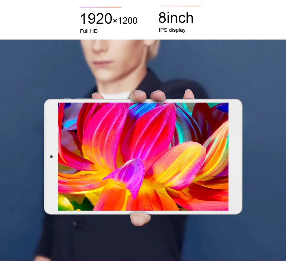 Teclast P80 Pro планшет Android 8 дюймов планшеты 1920*1200 сенсорный экран 3 ГБ ОЗУ 32 Гб ПЗУ двойной WiFi Android 7,0 MTK8163 четырехъядерный gps