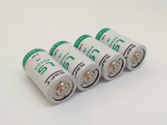 

5pcs/lot New Original SAFT LS26500 C 3.6V 8000MAH Lithium 26500 Battery Non-rechargeable (LS26500) Batteries