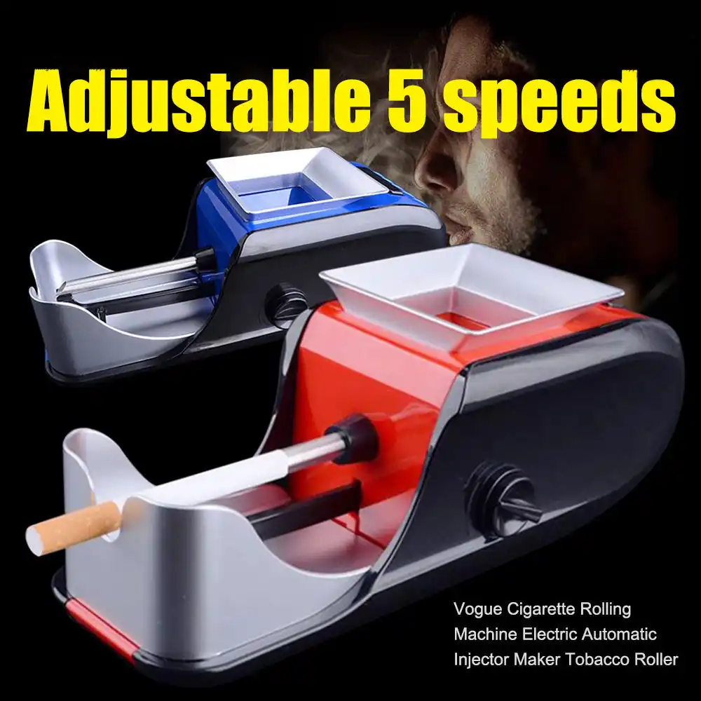 6 5mm Slim Tobacco Rolling Machine Electric Automatic Tobacco Injector Maker Roller Diy Tool Roller Machine Cigarette Maker Cigarette Accessories Aliexpress