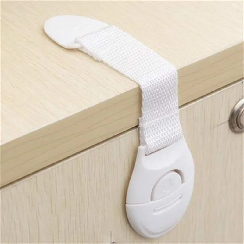1 Pcs Cabinet Door Drawers Refrigerator Toilet Lengthened Bendy Safety Plastic Locks For Child Kid Baby